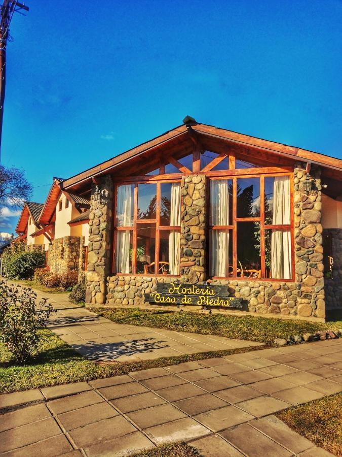 Hotel Y Cabanas Casa De Piedra Trevelín Екстериор снимка
